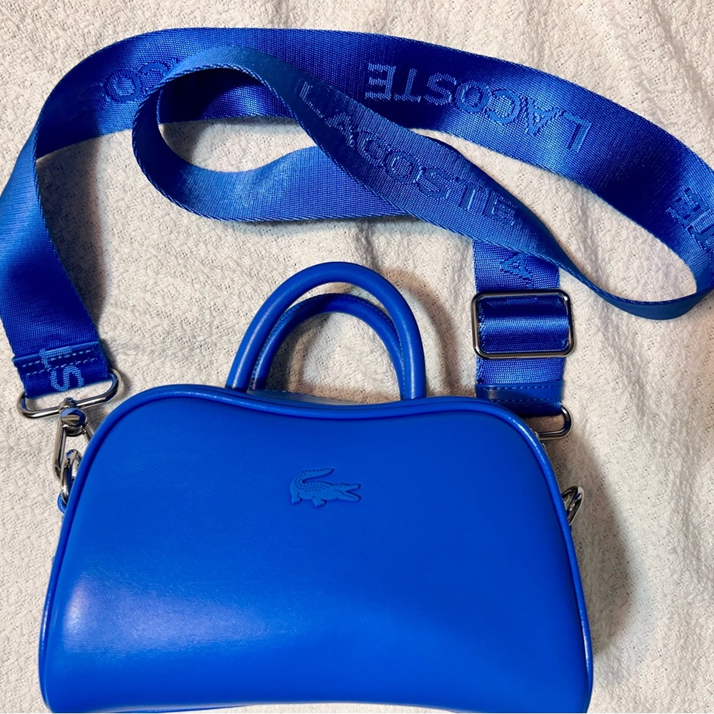 Lacoste 🐊 Mini Lora Leather Bag Crossbody NWOT